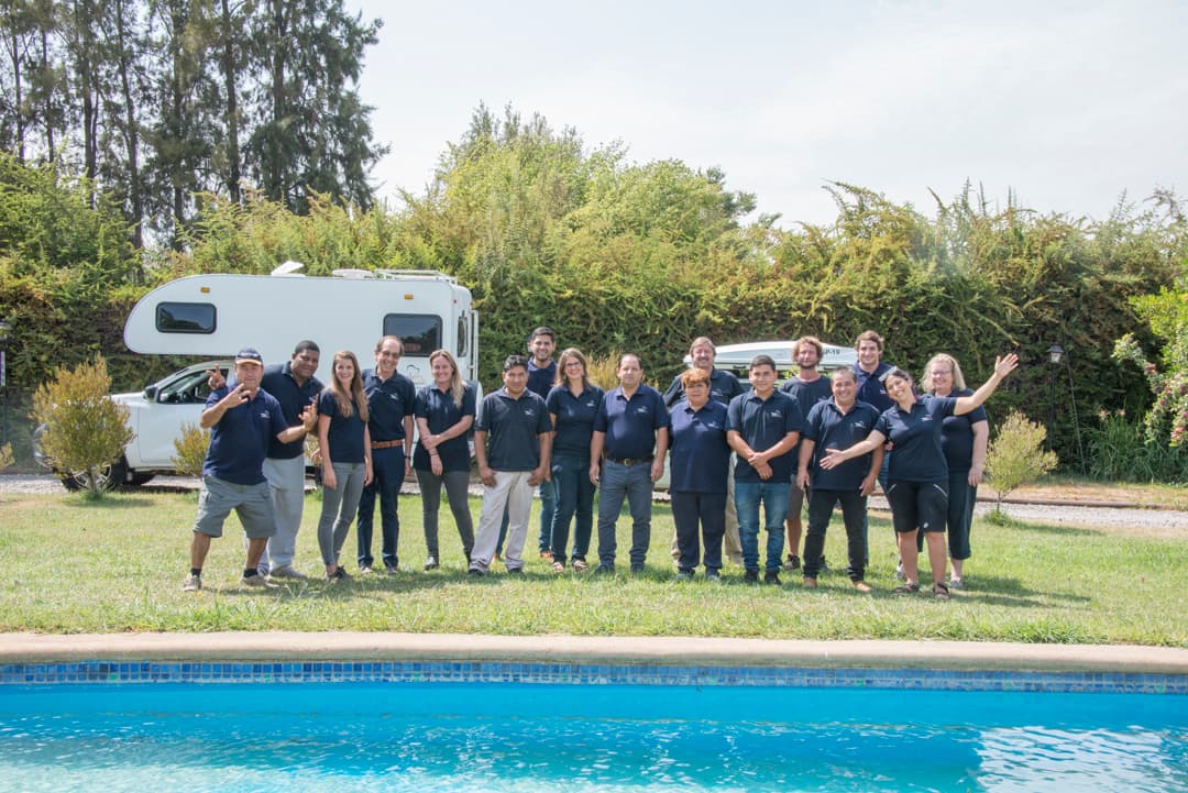 El equipo de Holiday Rent RV