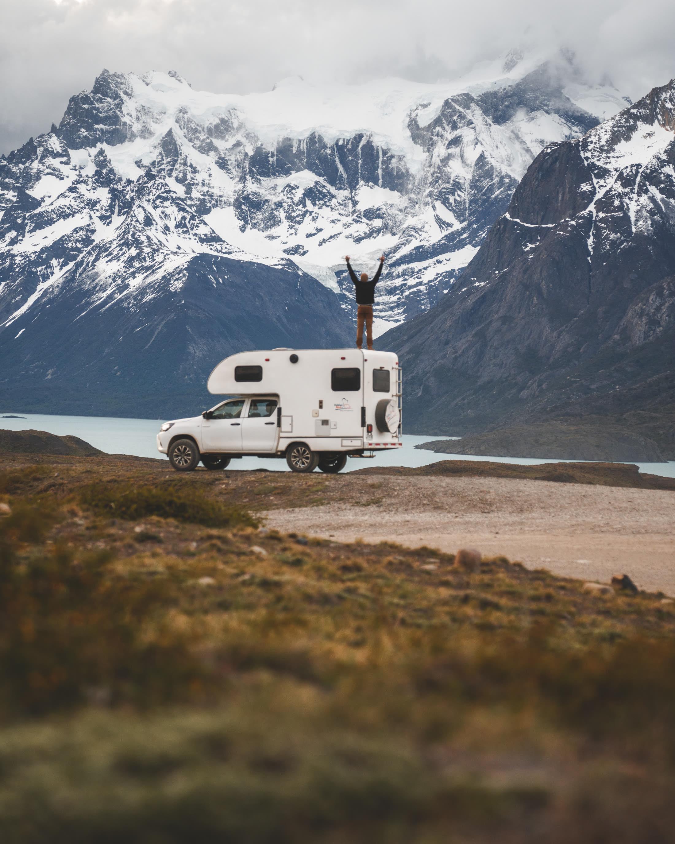 Patagonia 4x4 Cabina Doble · Truck camper · 3 pasajeros · 4x4