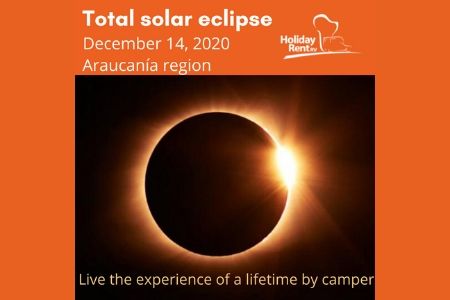 Otro eclipse solar total: ¡obsérvelo desde su camper!